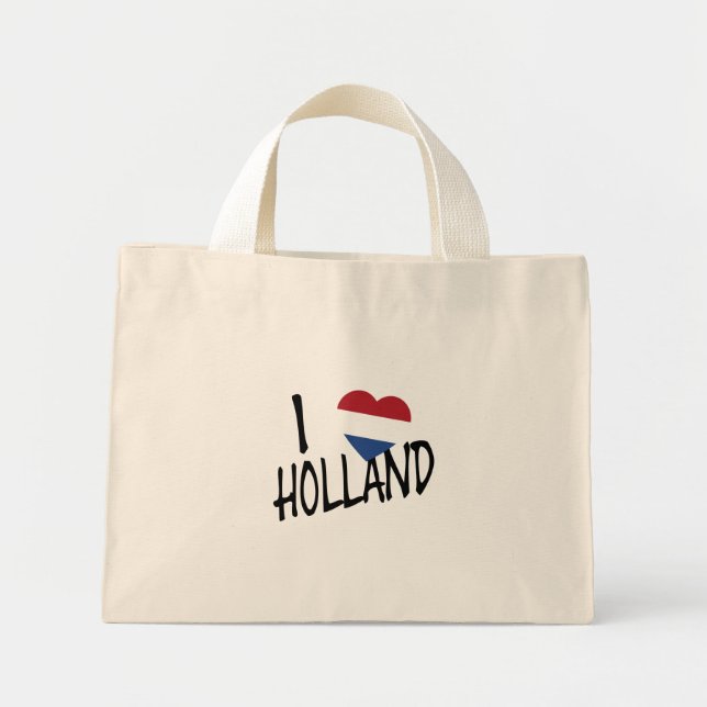 Bolsa Tote Mini I Heartflag Holland bk ttcnt (Frente)