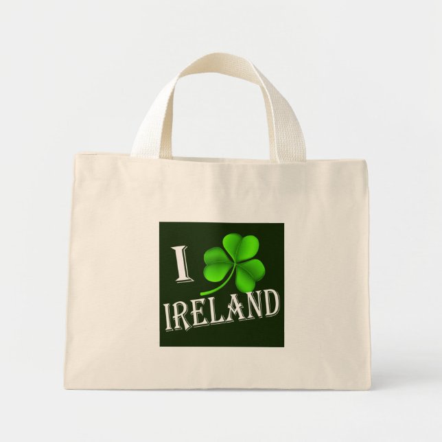 Bolsa Tote Mini I Shamrock Ireland wt ttcnt (Frente)