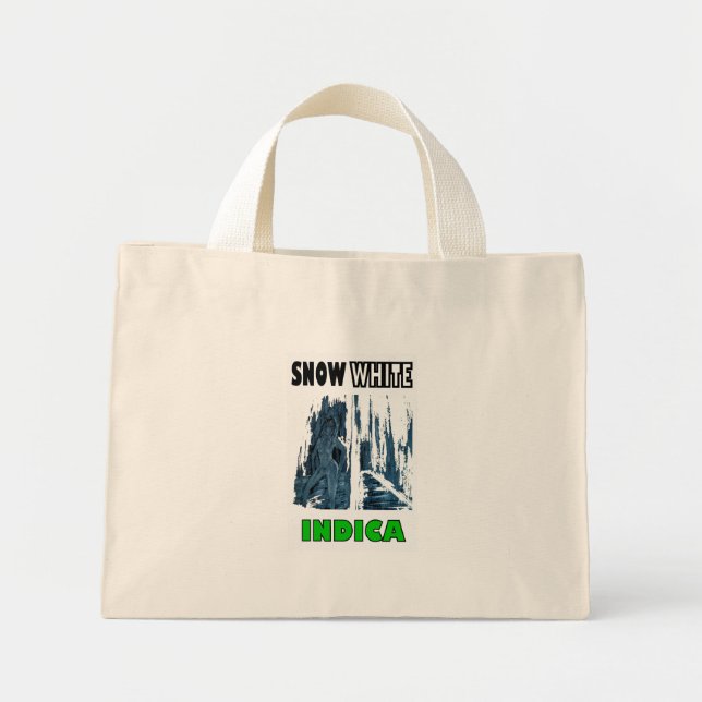 BOLSA TOTE MINI INDICA BRANCA DE NEVE (Frente)