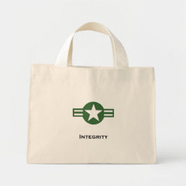 Bolsa Tote Mini Integridade dos EUA Verde