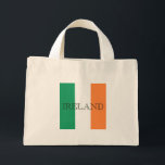 Bolsa Tote Mini Irish Flag Ireland ttcn<br><div class="desc">Irish Flag Ireland Design © Trinkets and Things 2017 - AHP Design. Todos os Direitos Reservados.</div>