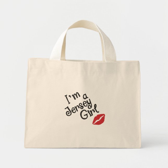 Bolsa Tote Mini Jersey Girl Tiny Tote Bag (Frente)