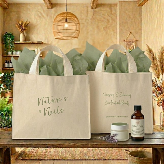 Bolsa Tote Mini Kit Restaurador Artisan Sage Nature's Nails (Criador carregado)