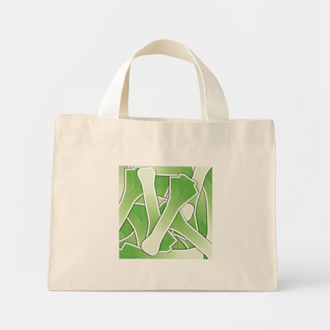 Bolsa Tote Mini Leek Funky (Frente)
