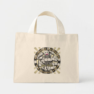 Bolsa Tote Mini Lenda do Macaco de Meia Dominó