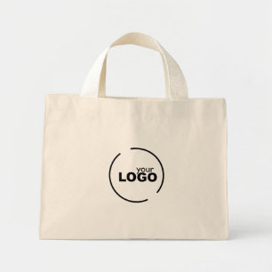 Bolsa Tote Mini Logotipo comercial moderno profissional