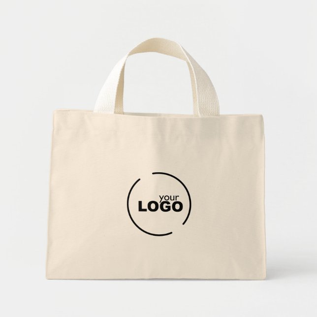 Bolsa Tote Mini Logotipo comercial moderno profissional (Frente)