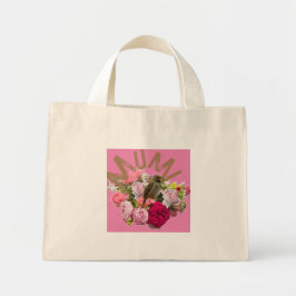 Bolsa Tote Mini Mãe! Flores
