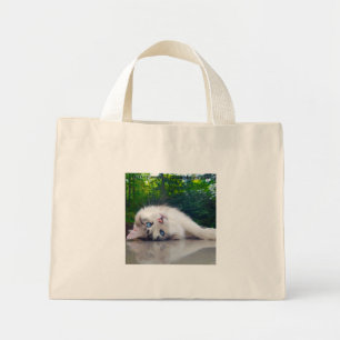 Bolsa Tote Mini Melhor gato vesgo