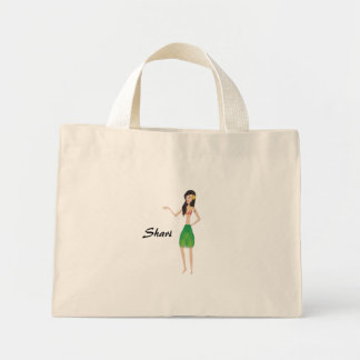Bolsa Tote Mini menina de flor