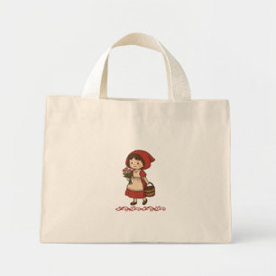 Bolsa Tote Mini menina vermelha