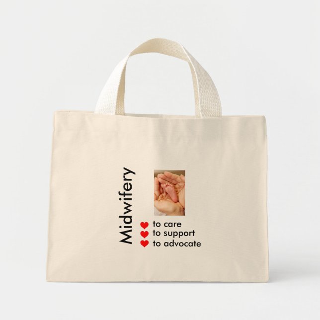 Bolsa Tote Mini Midwifery (Frente)