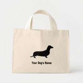 Bolsa Tote Mini Miniature Dachshund ミニチュア・ダックスフンド