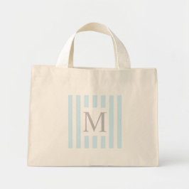 Bolsa Tote Mini Minimal Nautic Style Grocery Tote Bag