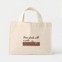 Bolsa Tote Mini Mischievous Cat