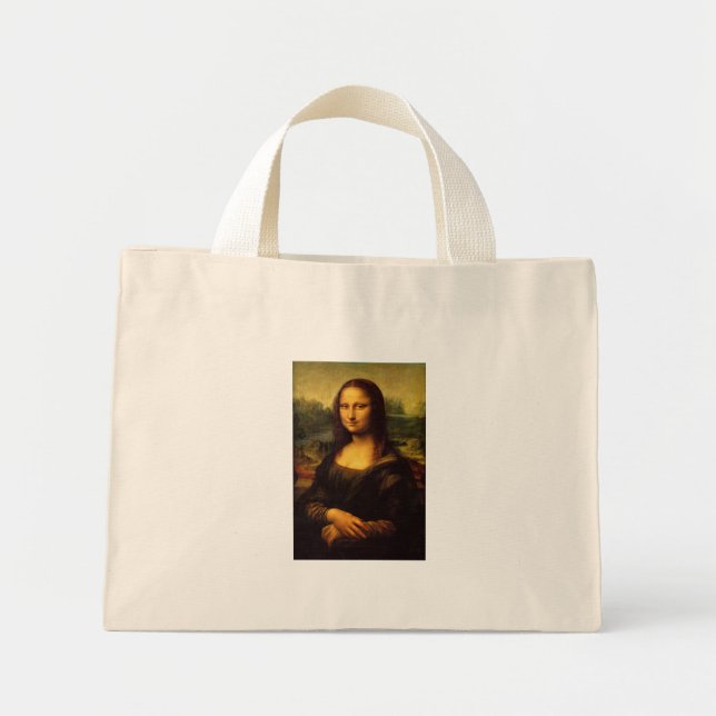 Bolsa Tote Mini Mona Lisa (Frente)
