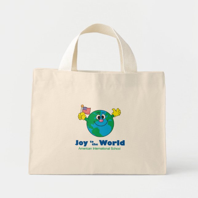 Bolsa Tote Mini Mr. Joy Logo Tote (Frente)