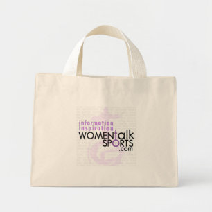 Bolsa Tote Mini Mulheres falam saco de esportes