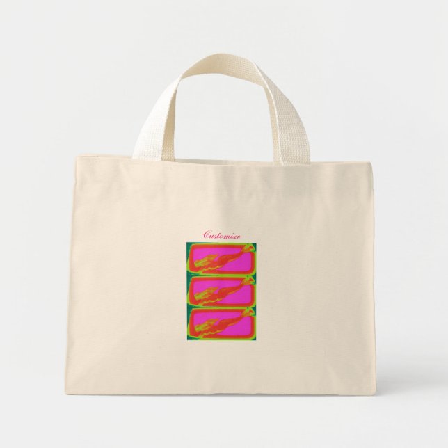 Bolsa Tote Mini Nadadora Sereia Thunder_Cove (Frente)
