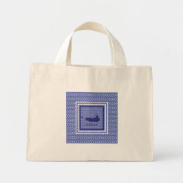 Bolsa Tote Mini Nantucket This Way Zip Code Totoag (Nantucket Dest