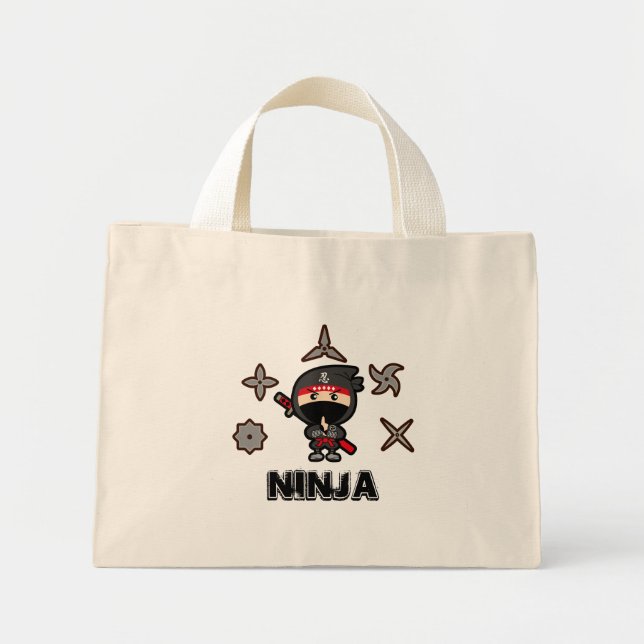 Bolsa Tote Mini Ninja Boy (Frente)