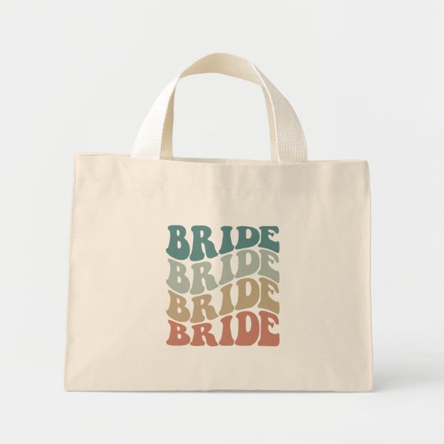 Bolsa Tote Mini Noiva retrô (Frente)