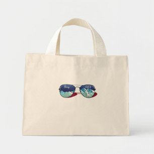 Bolsa Tote Mini Óculos de sol das montanhas