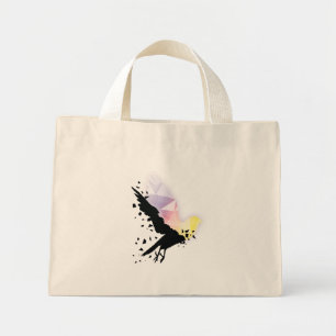 Bolsa Tote Mini "Onde a escuridão acaba, começa a esperança."