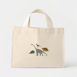 Bolsa Tote Mini Os 4 Dinos
