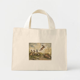 Bolsa Tote Mini Partida Alegre das Lebres no Prado 