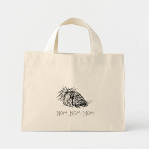 Bolsa Tote Mini Pekingese Comedor Ansioso