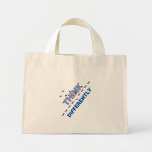 Bolsa Tote Mini Pense diferente 6.0