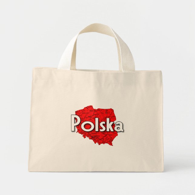 Bolsa Tote Mini Polônia (Frente)