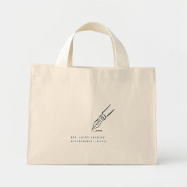 Bolsa Tote Mini Presente de casamento não tradicional Cerimônia Ci