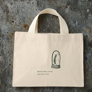 Bolsa Tote Mini Presente para Leitor de Jardim Botânico Dark Acade