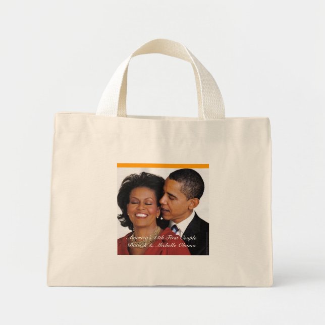 Bolsa Tote Mini Produtos Comemorativos Presidenciais (Frente)