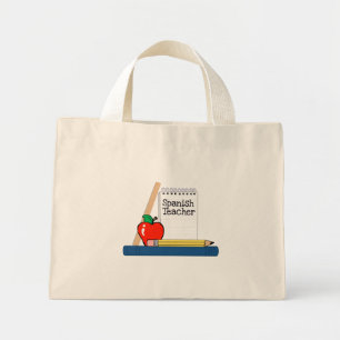Bolsa Tote Mini Professor espanhol (notebook)