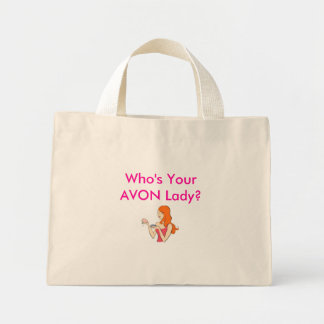 Bolsa Tote Mini Quem é a sua mulher AVON?Bolsa