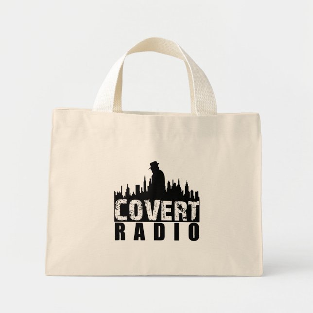 Bolsa Tote Mini Rádio de cobertura (Frente)