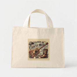 Bolsa Tote Mini Raízes em Música country