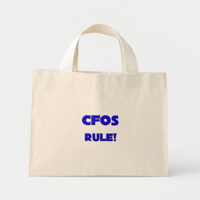 Bolsa Tote Mini Regra Cfos! (Frente)