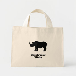 Bolsa Tote Mini Rhino verifique seus frascos