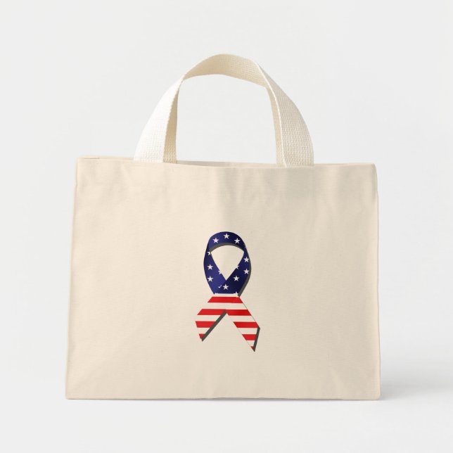 Bolsa Tote Mini Ribbon EUA (Frente)