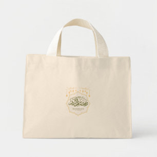 Bolsa Tote Mini Saca de Presente Ramadan Kareem