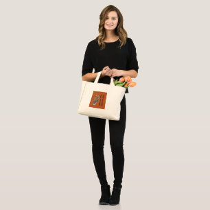 Bolsa Tote Mini Saca Tote Motivacional Tigre Focado