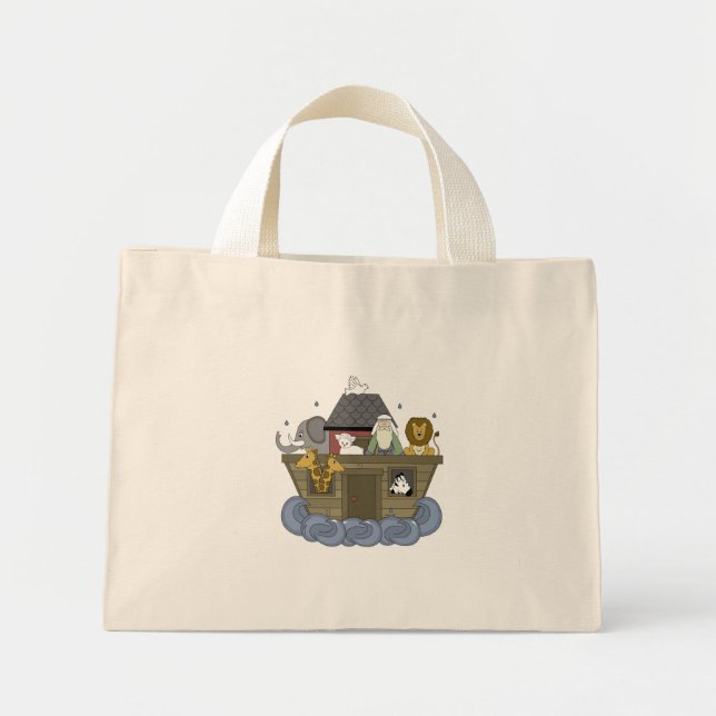Bolsa Tote Mini Saco de Arco Noahs (Frente)