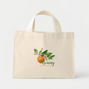 Bolsa Tote Mini Saco de Compras para Chás de Bebê Sweet Citrus Mam