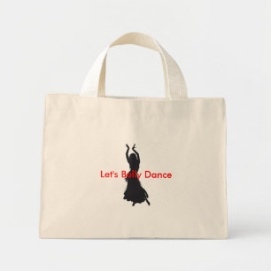 Bolsa Tote Mini Saco de dança de barriga de vamos