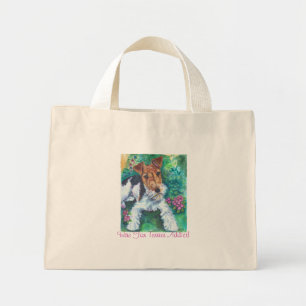 Bolsa Tote Mini Saco de Fox Terrier