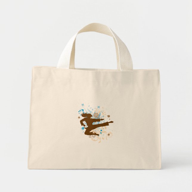 Bolsa Tote Mini Saco de Karate (Frente)